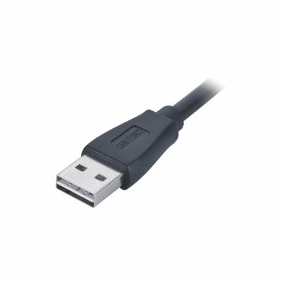 China homem 2,0 dos cabos do conector do PVC USB de 2m 4 portador do contato do Pin PBT à venda