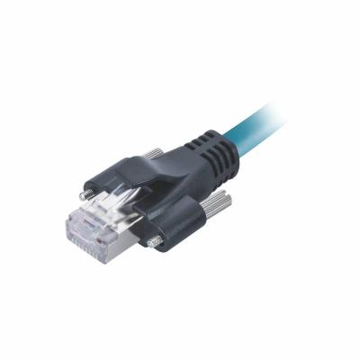 China 3m Cat 5E RJ45 Patch Cord 8P8C Blue Male Plug For Ethernet Data Center for sale