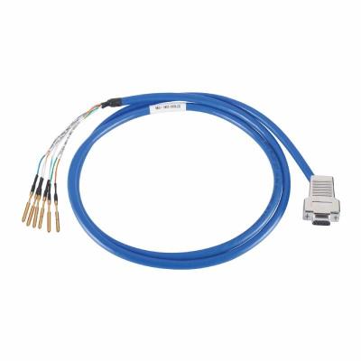 China PCB Contacts Industrial Ethernet Cable 9pin D Sub Connector For Passenger Rail for sale