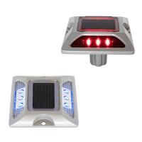 Quality Aluminum Raised Pavement Marker Light LED Lane Marking Reflector Reflective for sale