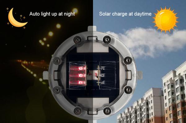 Quality Wifi GPS Embedded Road Reflectors 40T Load Bearing LED Solar Road Studs For for sale