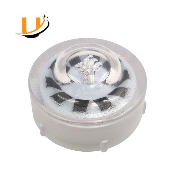 Quality Round Embedded Road Reflectors PC Plastic Shell Solar Power LED Road Marking Stud for sale