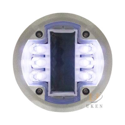 China Outdoor Aluminum LED Road Markers Recessed Pavement Marker MS127 for sale