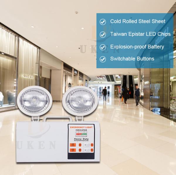 Quality Wall Mounted Two Head Twin Spot Non-continuous or Continuous Indoor LED for sale