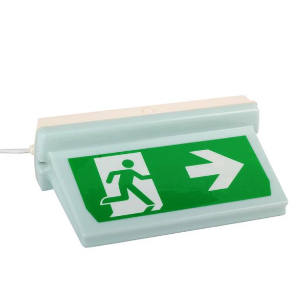 Quality Fire Safety IP65 PC Plastic Double Sides Automatic Emergency Light Box Running for sale