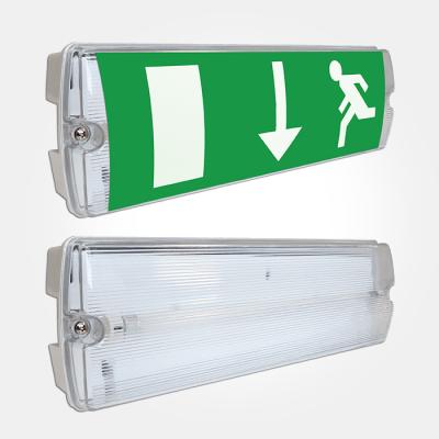 China Fire Fighting Emergency Bulkhead Light Cold Room LED Emergency Light With Switch for sale