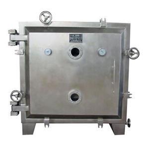 China Dehumidifying  Low Noise SUS316L Stainless Steel Vacuum Tray Dryer Oven for sale