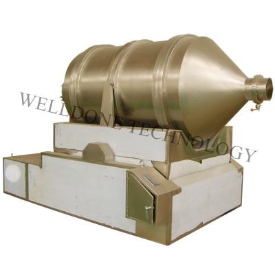 China 10 - 30 Minutes Mixing Food Tumbler Mixer , Two Dimension Rotating Drum Mixer for sale