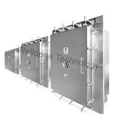 China High Efficiency Thermal Oil Heating SS Vacuum Tray Dryer Box Type for sale