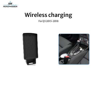 China AUDI Q3 2013 - 2018 Car Qi Charger Pad Special Vehicle Magnetic Wireless Fast Charger for sale