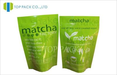 China Tea Laminated Ziplock Custom Tea Packaging , Heat Seal Aluminum Foil Bags for sale