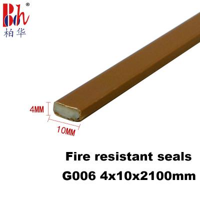 China CE Certificated Fire Resistant Seals PVC Shell Sodium Silicate Filling for sale