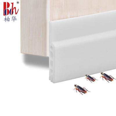 China 30mm Silicone Weather Stripping Door Seal Strip Draught Excluder for sale