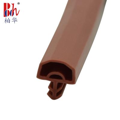 中国 中間の溝のタイプTPEのゴム製 シールのストリップのWeatherstippingの倍の穴は10*5mmを形づける 販売のため