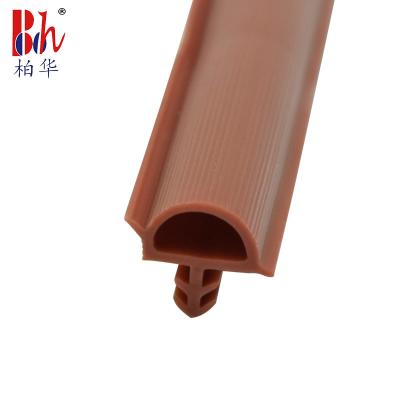 China La TPE de madera anticolisión de la tira del sello de puerta resiste a la alta resistencia de Stipping en venta