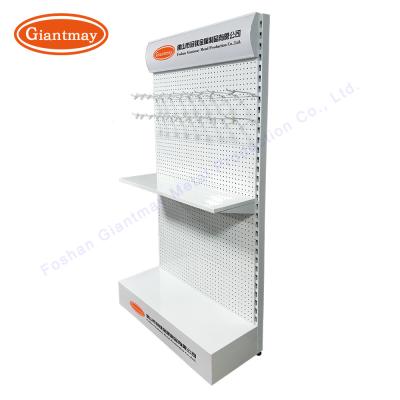 China Professional Pegboard Metal Product Displays Hook Display Stand for sale