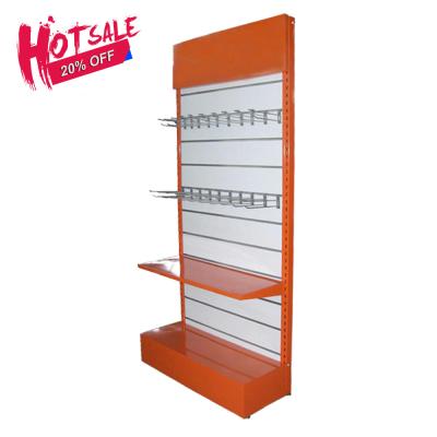 China Retail Phone Accessories Floor Rack Slatwall Display for sale