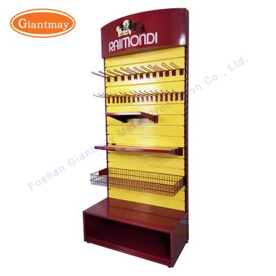 China Shop Stand Slatwall Shelf for Products Seed Display Rack for sale