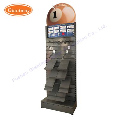 China Metal Slat Wall Stand Mobile Accessories Slatwall for sale