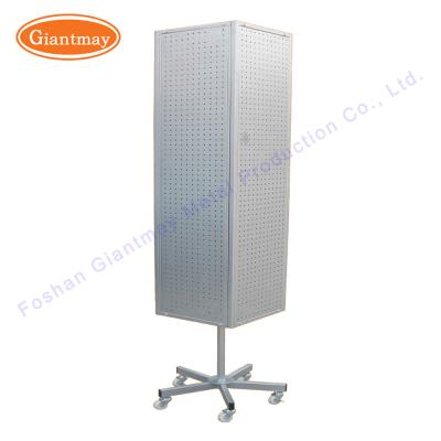 China Retail Shop Product Pegboard Display Rotating Stand for sale