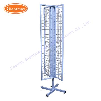 China Turntable Floor Stand Accessories Rotating Display Rack for sale