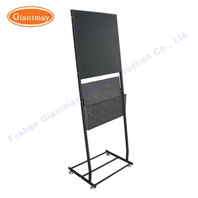 China Library Magazine Shelf Literature Rack Shop Brochure Stand for sale