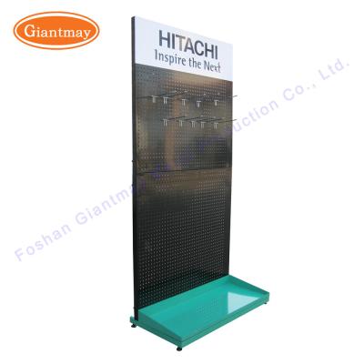 China Mobile Display Shelf Stand for Stores Floor Metal Rack for sale