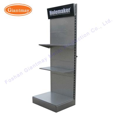 China Pegboard Exhibitor Stand Retail Metal Rack Display for sale