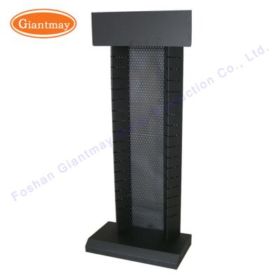 China Power Tool Retail Store Metal Peg Stand Exhibitor Trade Show Display Shelf for sale
