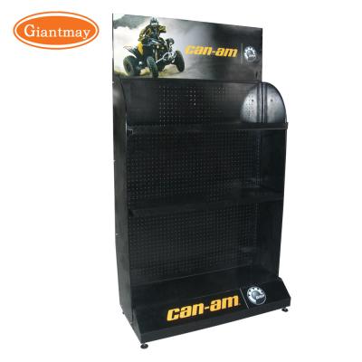 China Retail Store Shelves Hanging Hooks Perforated Rack Display Product for sale