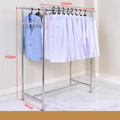 China vertical Stainless Steel Cloth Drying Stand With Logo Stable Structure for sale