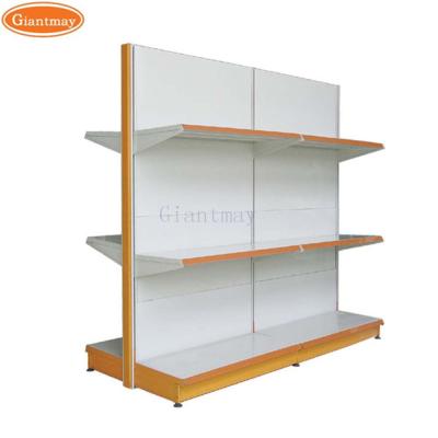 China ODM Supermarket Metal Shelf Rack For Store Floor Standing Display Unit for sale