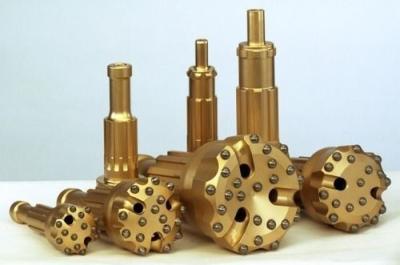 China Antiwear DTH Button Bits , DTH Hammer Bit Customized Size For Rock Drilling Tools for sale
