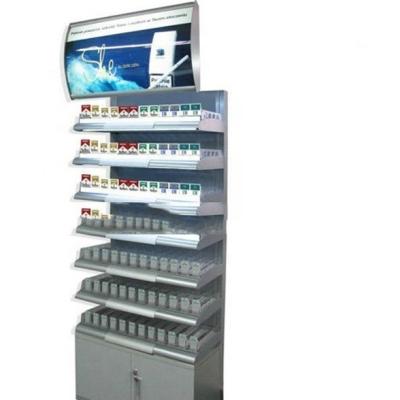 China Tobacco Shop Acrylic Display Rack Retail Cigarette Case Shelf Pusher for sale