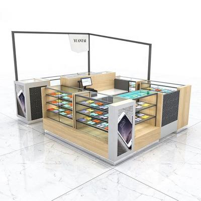 China Mobile Cell Phone Accessories Counter Display Rack Case for sale
