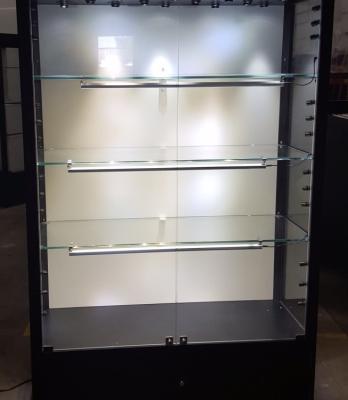 China Tobacco Retail Cigarette Display Case Cabinet Rack Smoke Shop Pods Disposable for sale