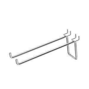 China Metal Display Hanging J Hook For Grocery Store 250mm for sale
