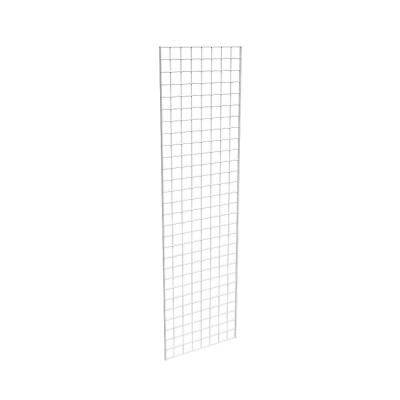China Shop Retail Shelving Accessories Black Silver Rose Gold Wall Grid Panel for sale