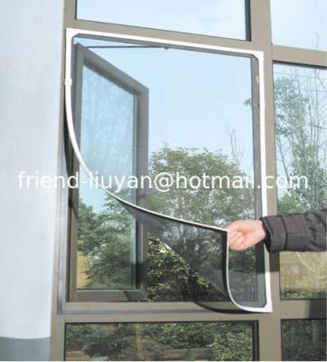 China 1 mm de espessura Tratamento de superfície da janela manual de mosquito à venda