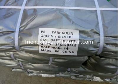 China UV Resistant Heavy Duty Tarpaulin Tarp Grey Green 150gsm Anti Friction Car Canvas for sale