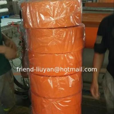 China Klasse A Alkali Resistent Glasvezel Mesh 145gm Oranje Glasvezel Mesh 20cm Te koop