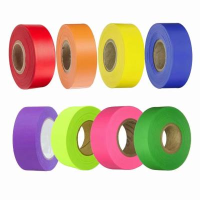 China PE Pvc Marking Tape Plastic Binding Band Narrow Plastic Membrane Band for sale