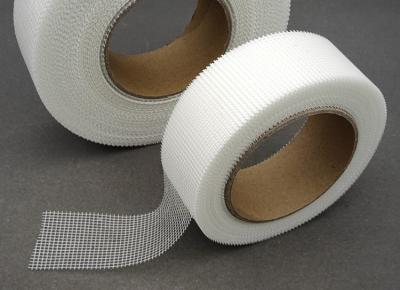 China Kleurrijke glasvezel mesh tape 5cm X45m Wand Alkali resistent Glasvezel mesh tape Gekleed Te koop