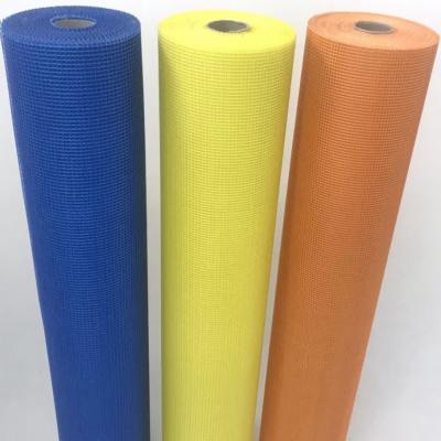 China Rede de parede de fibra de vidro colorida Rede de fibra de vidro resistente a álcalis Grau A à venda