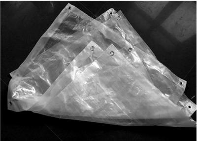 Chine Tissus tissé à base de polyethylène agricole transparent à forte résistance à la déchirure 150N/50mm à vendre