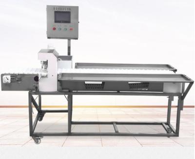 China High Efficiency Automatic Kebap Skewer Machine With Cutting And Wearing Function for sale