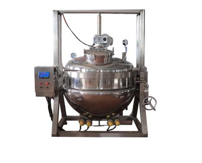 China CE Food Processing Industry bean steam boiling machine Jacketed kettle boiling industry cooker bean cooking machine for sale