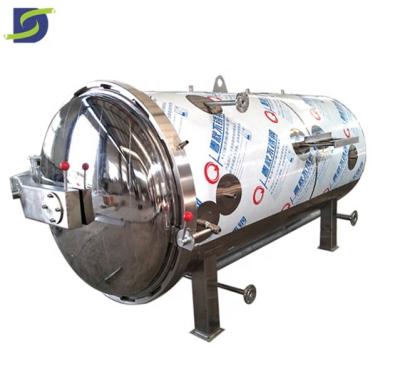 China Glass Bottle Food Retort Sterilization Machine Full Automatic for sale