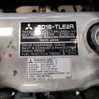 China Schleppmaschine Mitsubishi Motormontage Diesel Ersatzteile 6D16-Tlc1a zu verkaufen