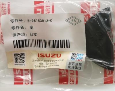 China iSUZU GENUINE Cylinder Head Rubber Plug Gasket for Isuzu Engine Parts 4HK1 8981638130 for sale
